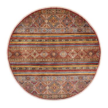 Tapis Ziegler - Shal ronde  - 151 x 152 cm - multicolore