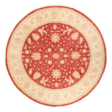 Tapis Ziegler ronde  - 247 x 247 cm - rouge