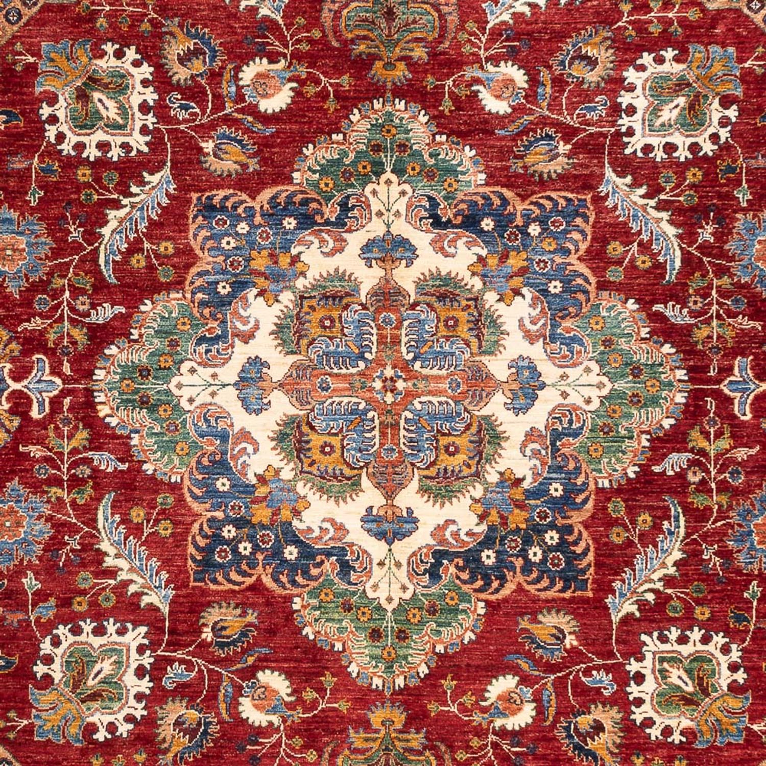 Ziegler Tapijt - Kazak rond  - 302 x 297 cm - veelkleurig