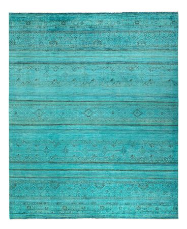 Tapis Ziegler - Moderne - Vintage/Overdyed - 248 x 202 cm - turquoise