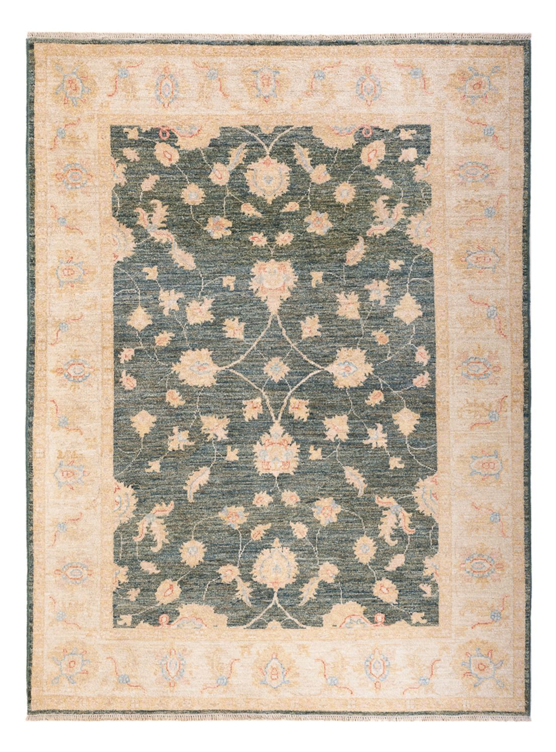 Tapis Ziegler - 201 x 150 cm - vert menthe