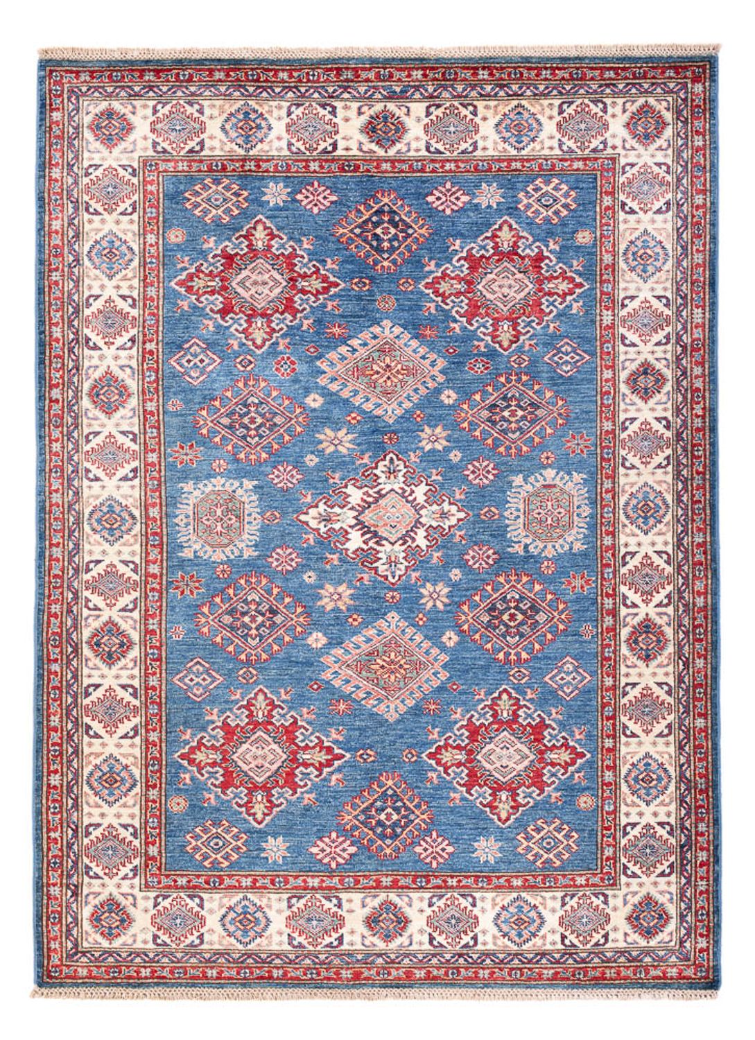 Ziegler Teppich - Kazak - 204 x 150 cm - blau