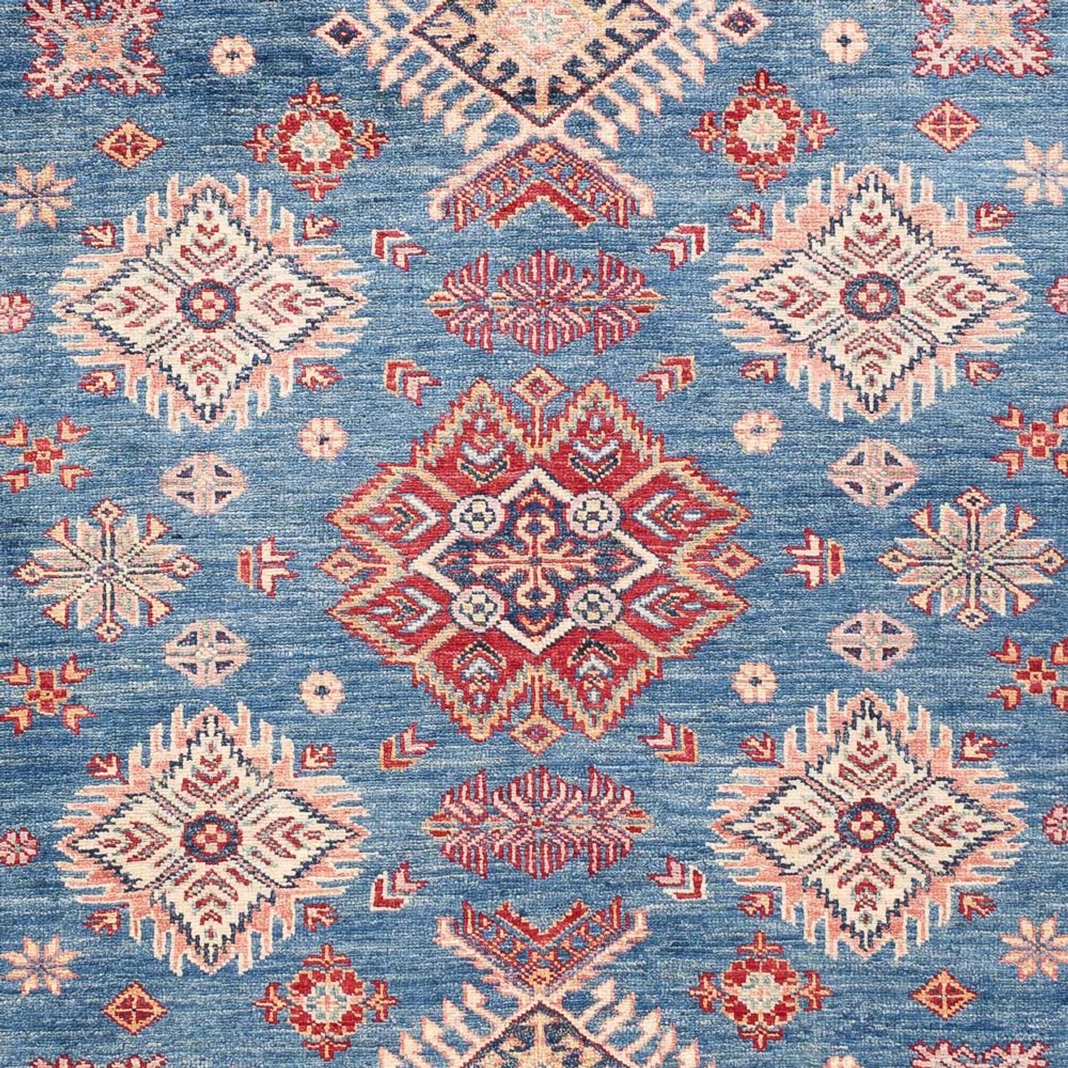 Alfombra Ziegler - Kazak - 202 x 149 cm - azul