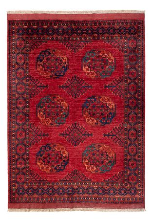 Afghan Rug - Kunduz - 205 x 153 cm - red