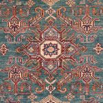 Tapis Ziegler - Kazak - 193 x 150 cm - vert