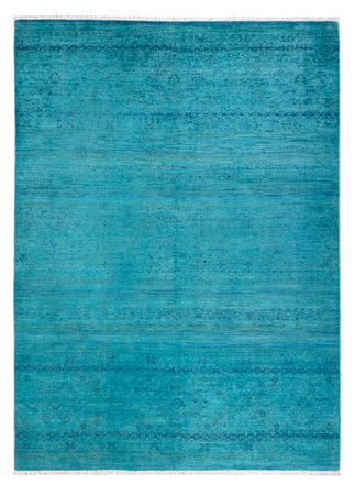 Tappeto Ziegler - Moderno - Vintage/Tinto di moda - 210 x 153 cm - blu