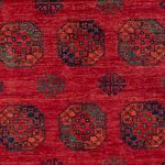 Alfombra afgana - Kunduz - 317 x 213 cm - rojo