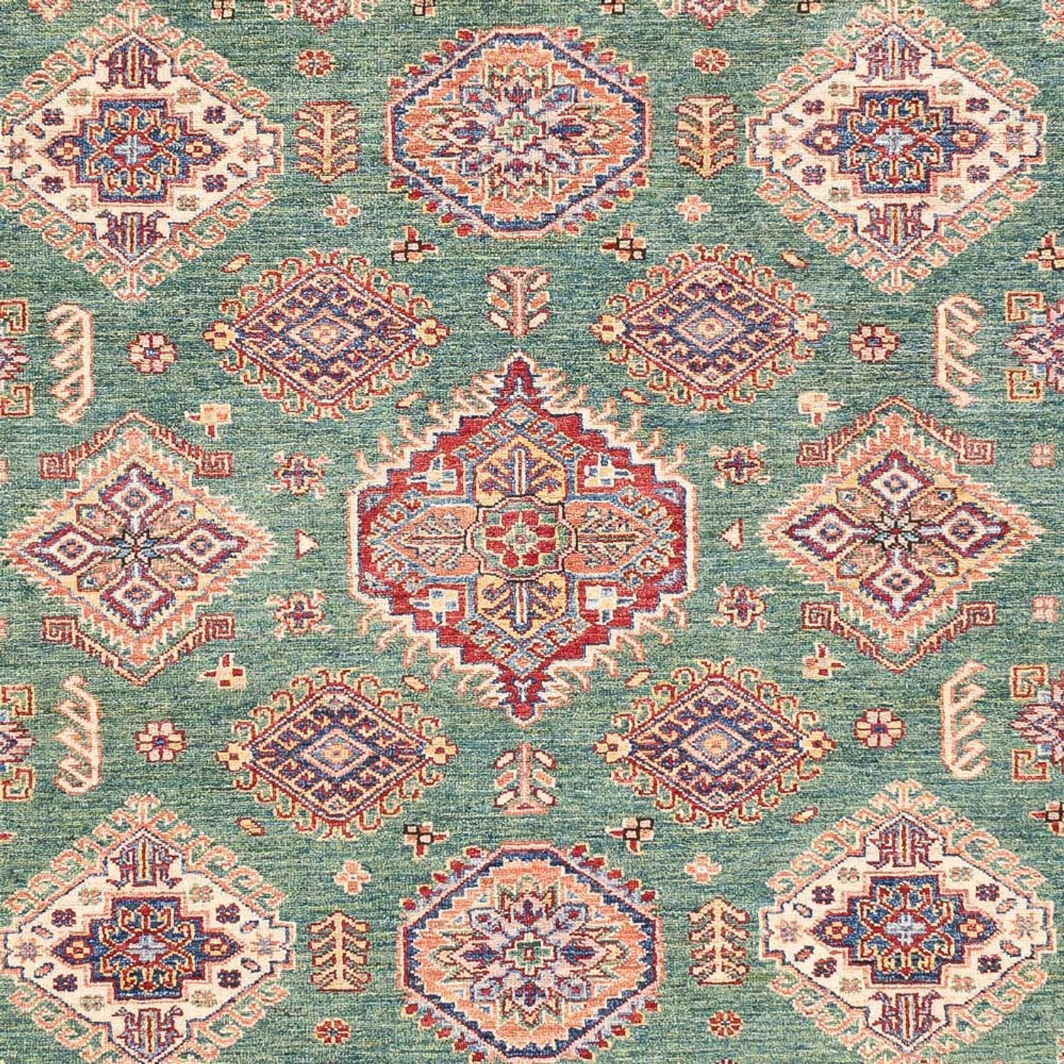 Tapis Ziegler - Kazak - 290 x 198 cm - vert clair