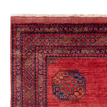 Afghan Rug - Kunduz - 302 x 203 cm - red