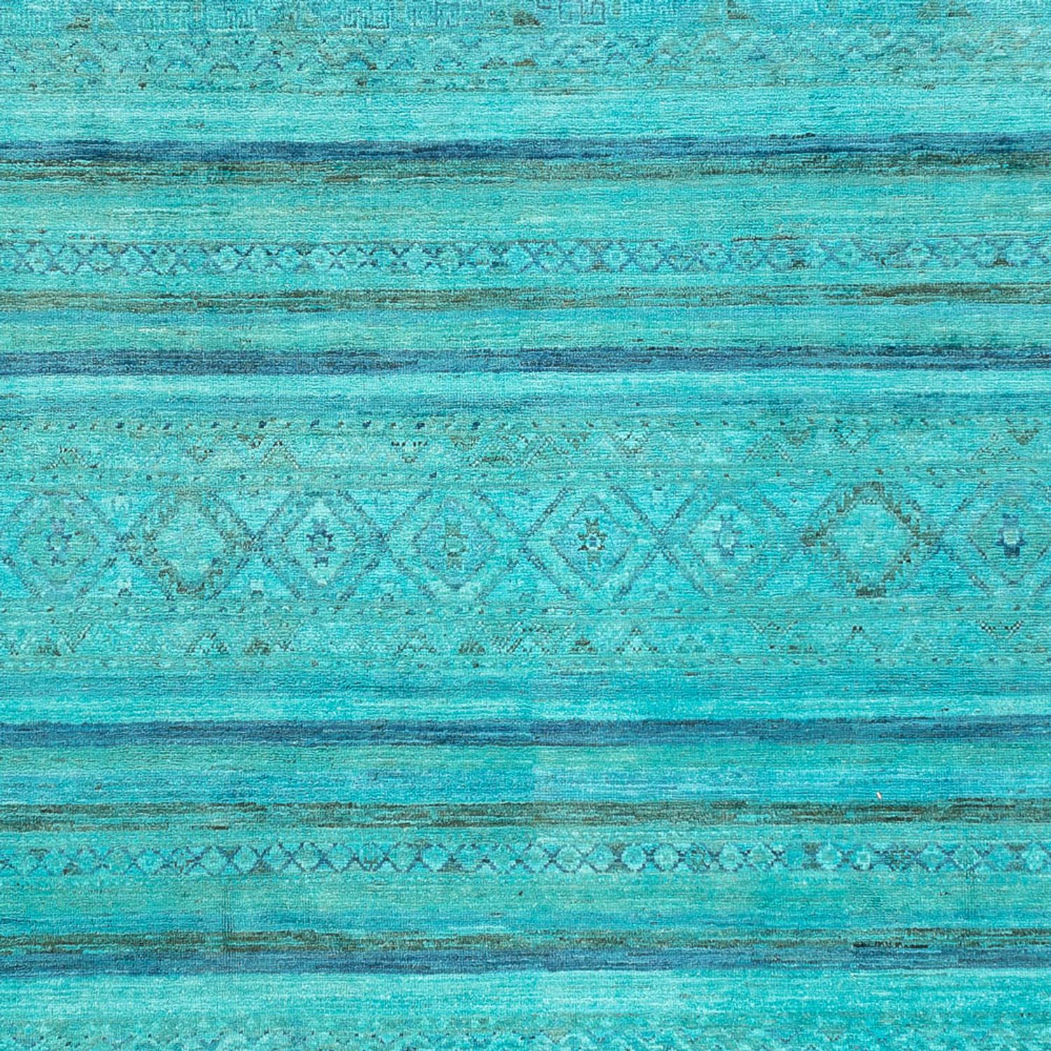 Ziegler Carpet - Modern - Vintage / färgad - 295 x 207 cm - turkos