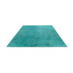 Ziegler Rug - Modern - Vintage/Overdyed - 293 x 201 cm - turquoise