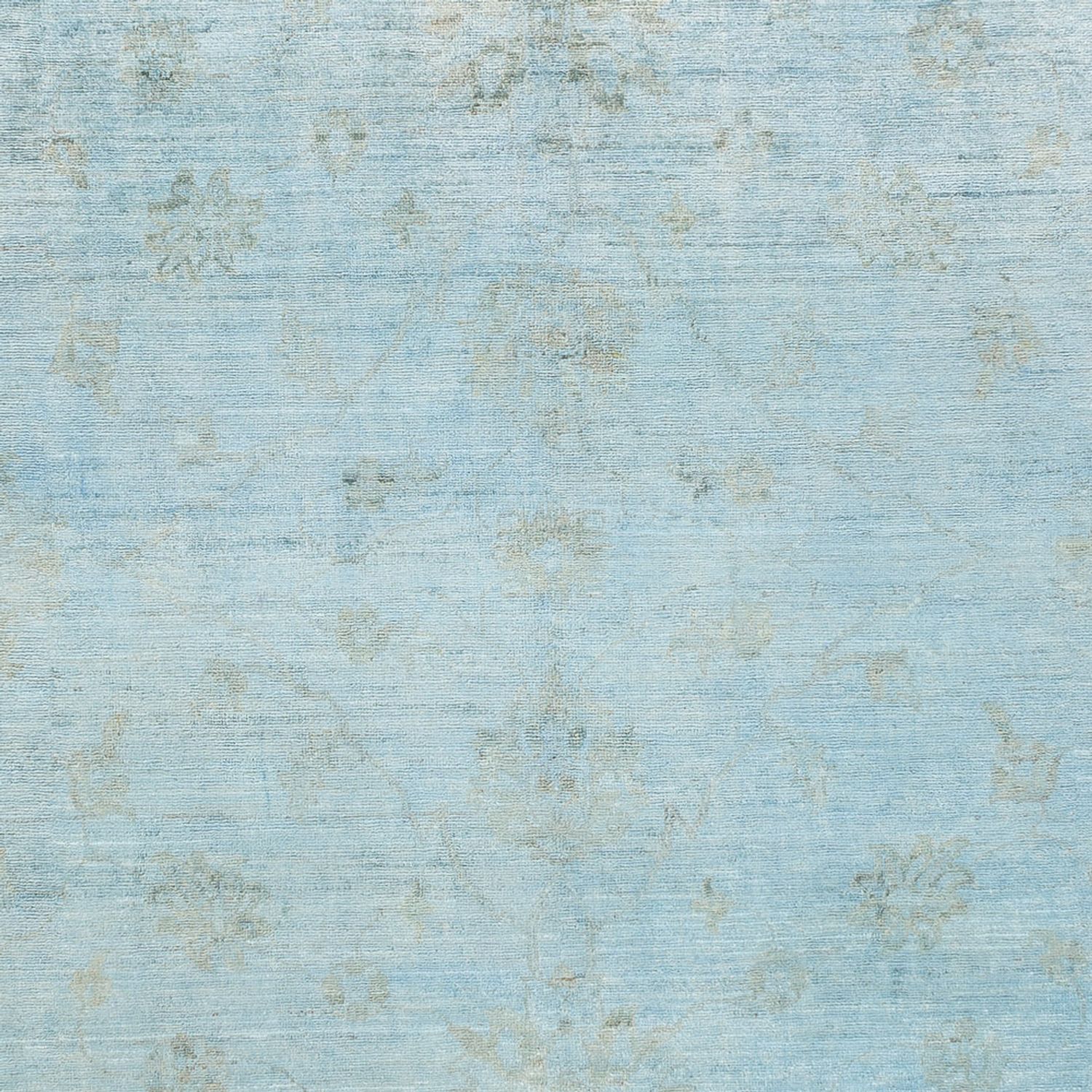 Ziegler Rug - Modern - Vintage/Overdyed - 292 x 204 cm - light blue