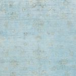 Ziegler Rug - Modern - Vintage/Overdyed - 292 x 204 cm - light blue