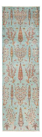 Tapis de couloir Tapis Ziegler - Ariana - 301 x 86 cm - vert clair