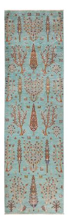 Tapis de couloir Tapis Ziegler - Ariana - 301 x 86 cm - vert clair