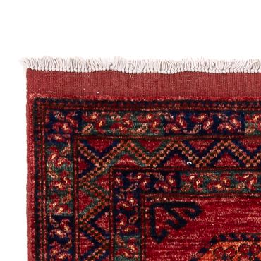 Runner Afghan Rug - Kunduz - 300 x 83 cm - red