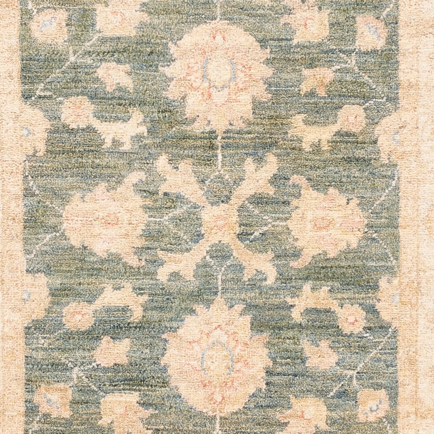 Runner Ziegler Carpet - 297 x 89 cm - olivgrön