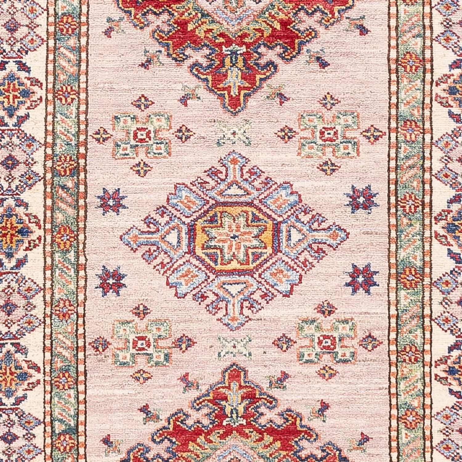 Loper Ziegler Tapijt - Kazak - 293 x 76 cm - zalm