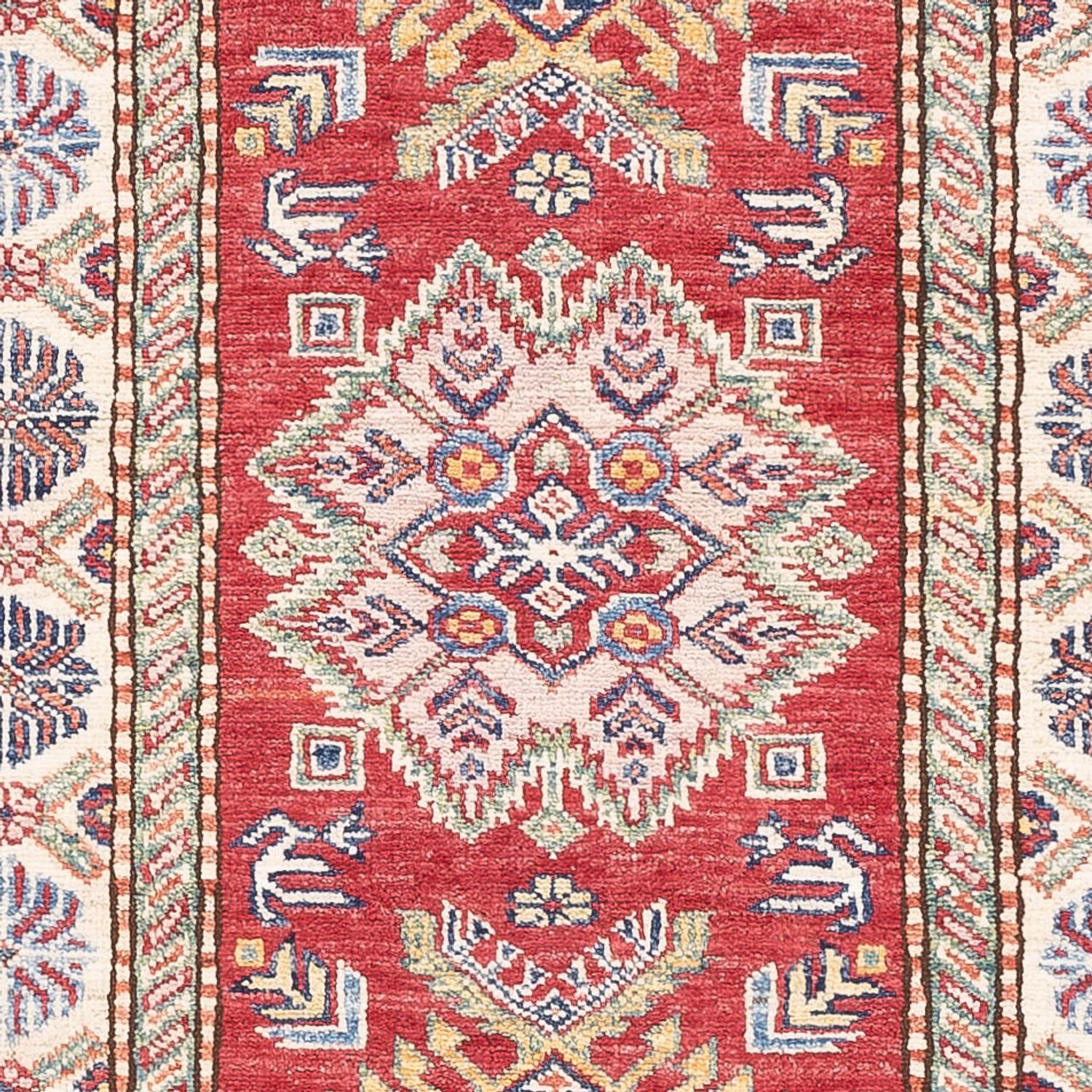 Loper Ziegler Tapijt - Kazak - 263 x 76 cm - rood