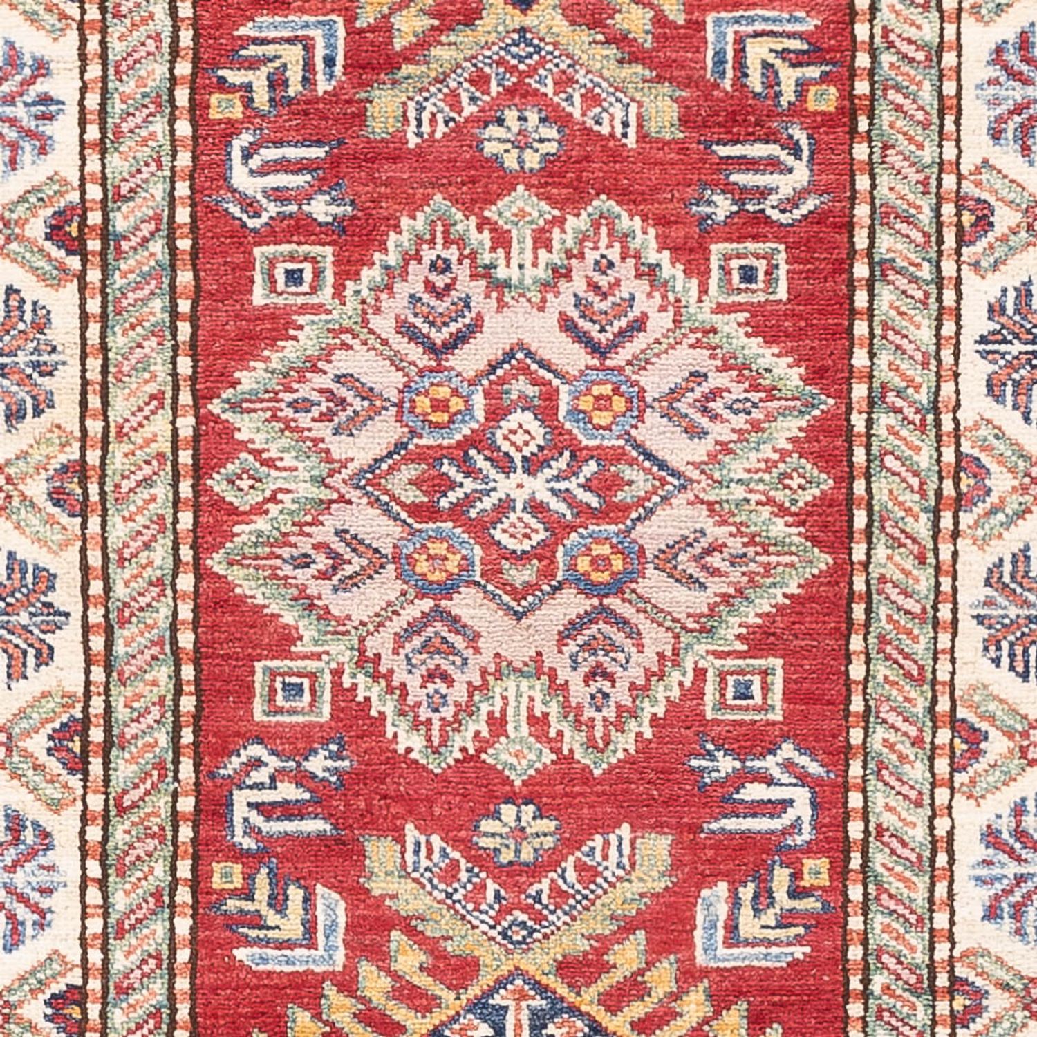 Runner Ziegler Carpet - Kazak - 263 x 74 cm - röd