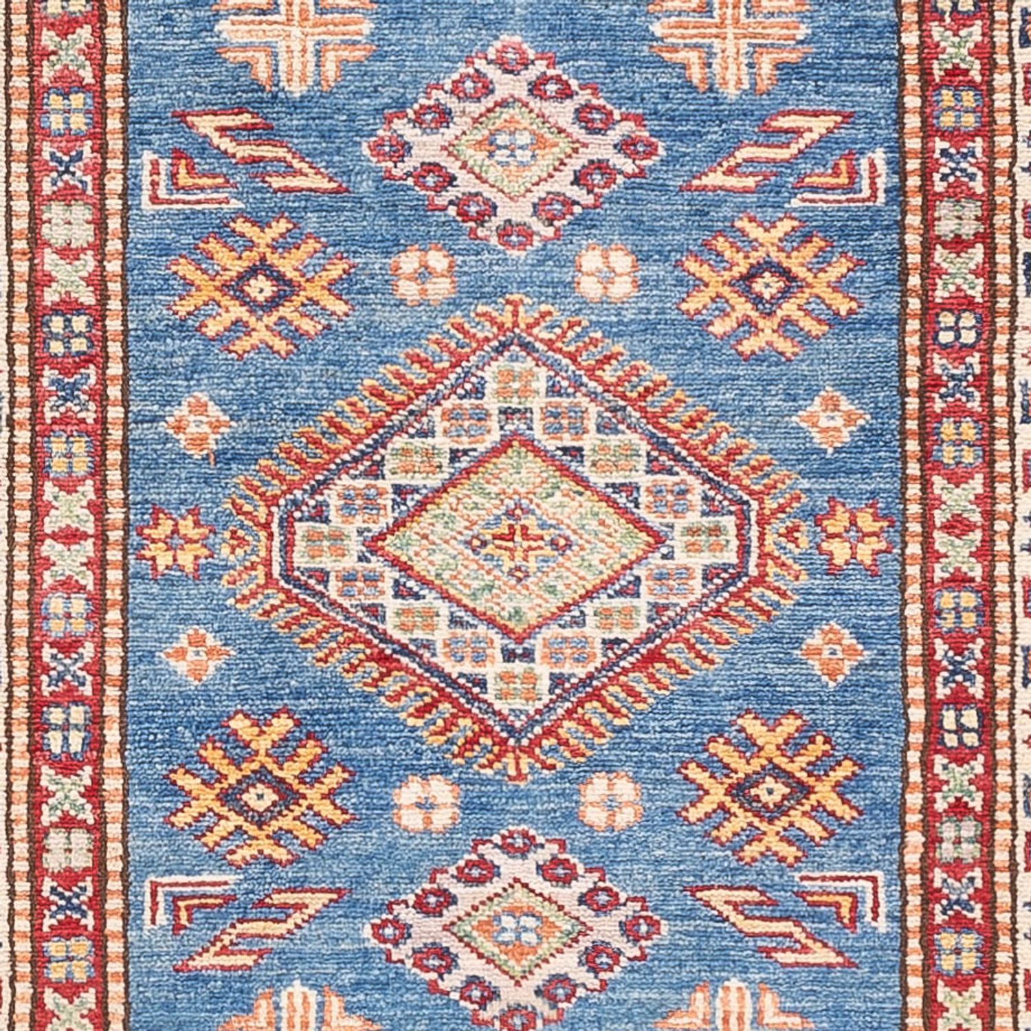 Runner Ziegler Carpet - Kazak - 254 x 77 cm - blå