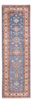 Tapis de couloir Tapis Ziegler - Kazak - 254 x 77 cm - bleu