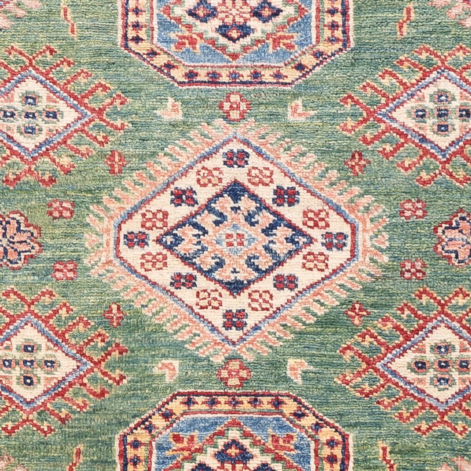 Tapis Ziegler - Kazak - 155 x 102 cm - vert