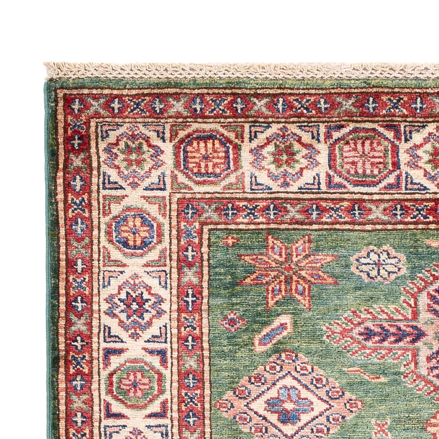 Tapis Ziegler - Kazak - 155 x 102 cm - vert