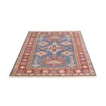 Tapis Ziegler - Kazak - 158 x 97 cm - bleu