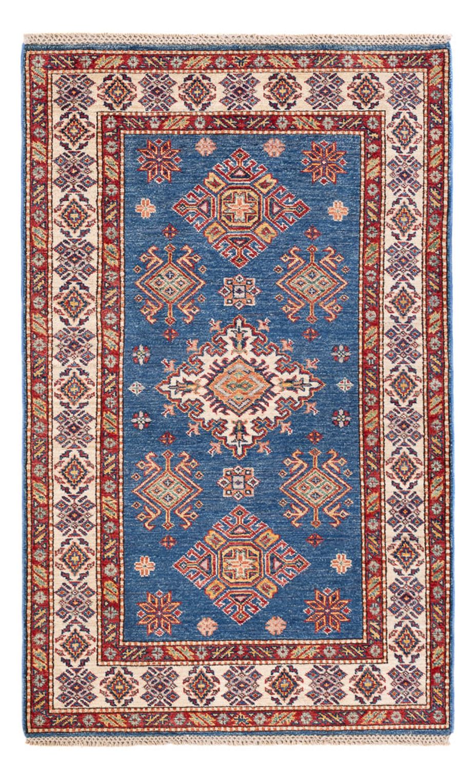 Tappeto Ziegler - Kazak - 152 x 96 cm - blu