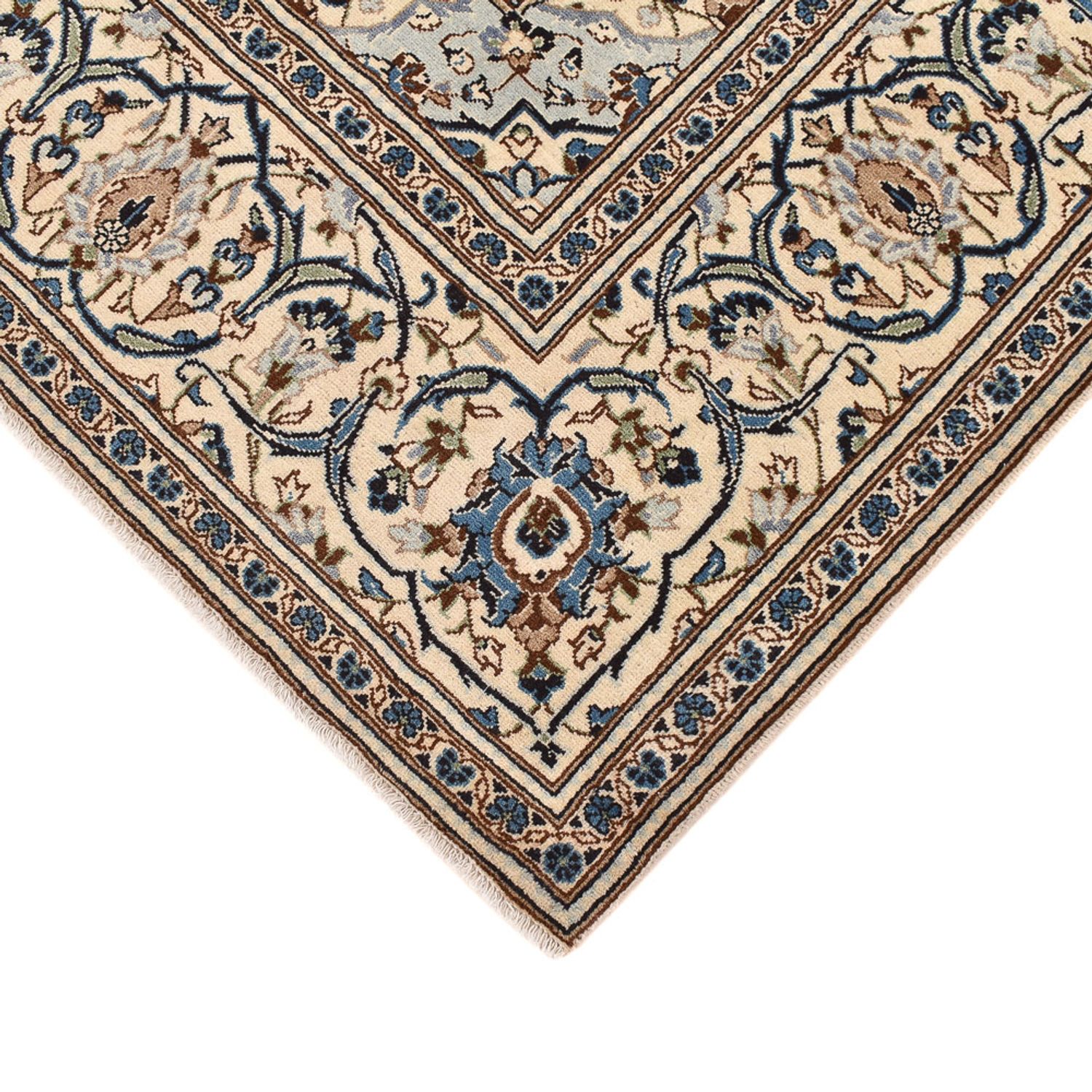 Perserteppich - Keshan - 313 x 197 cm - beige