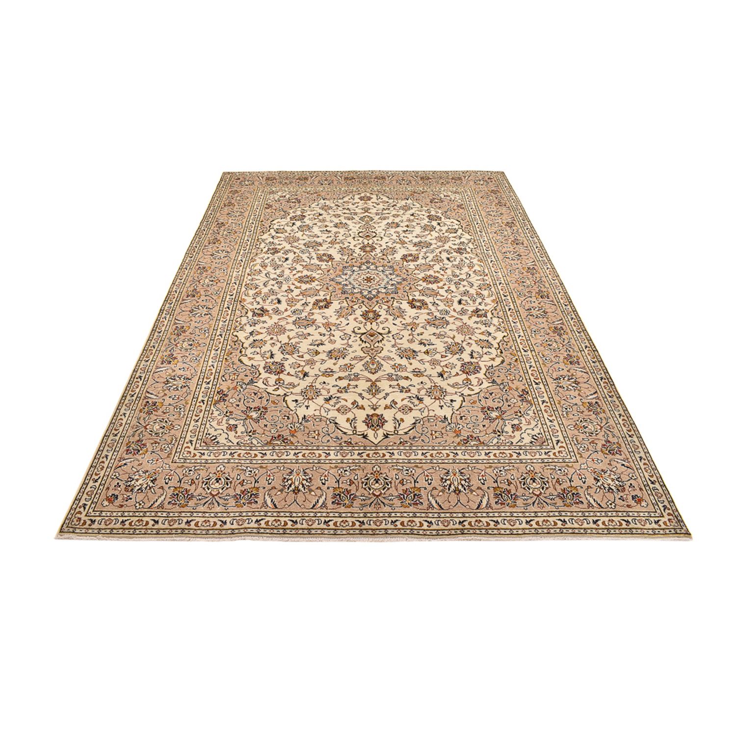 Tappeto Persero - Keshan - 300 x 193 cm - beige chiaro