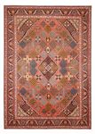 Tapis persan - Nomadic carré  - 210 x 193 cm - rouille