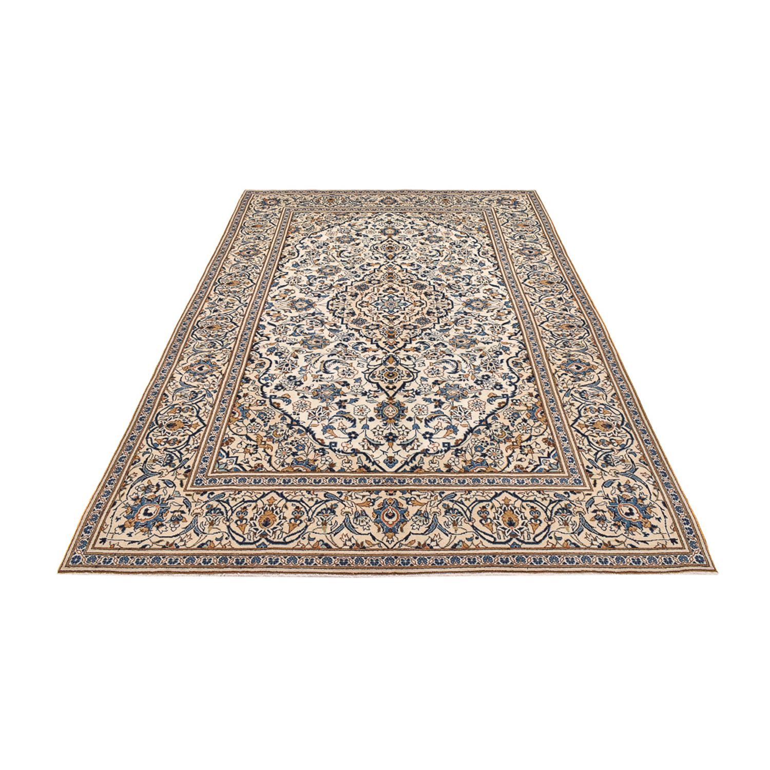 Tappeto Persero - Keshan - 310 x 195 cm - beige scuro