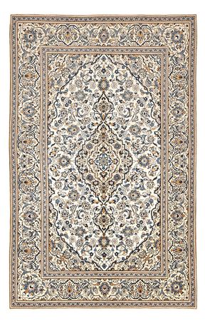 Perzisch tapijt - Keshan - 310 x 195 cm - donker beige