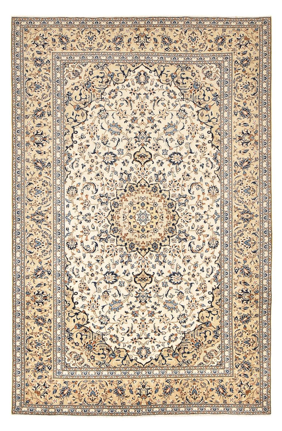 Perserteppich - Keshan - 298 x 196 cm - beige