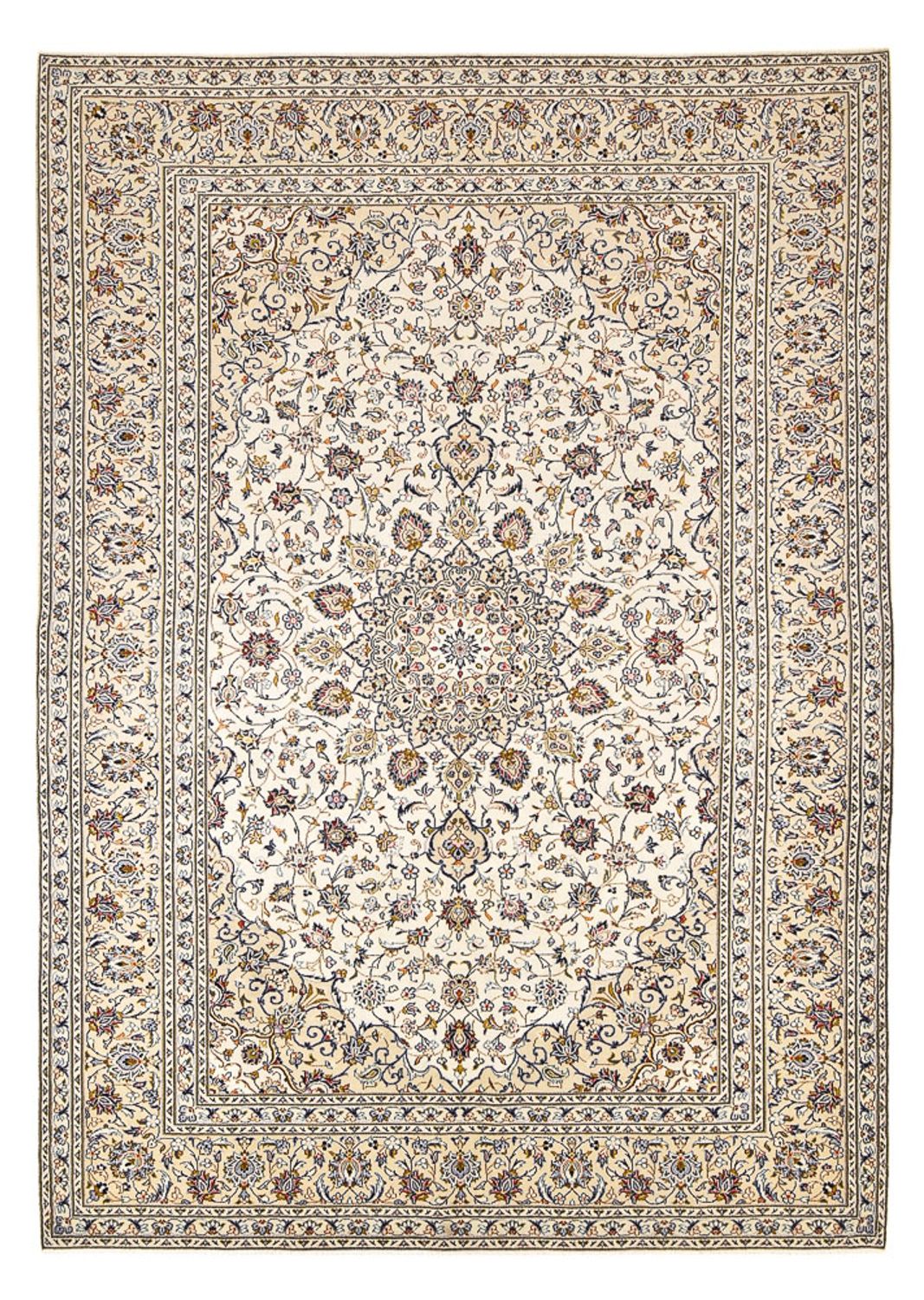 Perserteppich - Keshan - 352 x 248 cm - beige