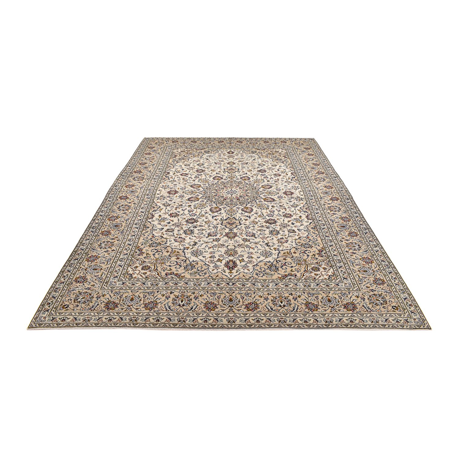 Perserteppich - Keshan - 352 x 248 cm - beige