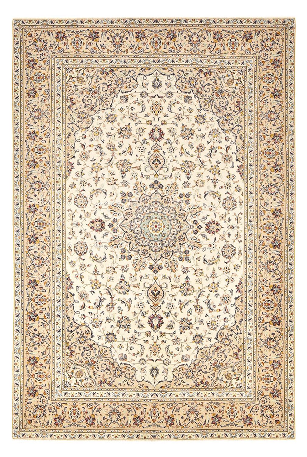 Perserteppich - Keshan - 352 x 235 cm - beige