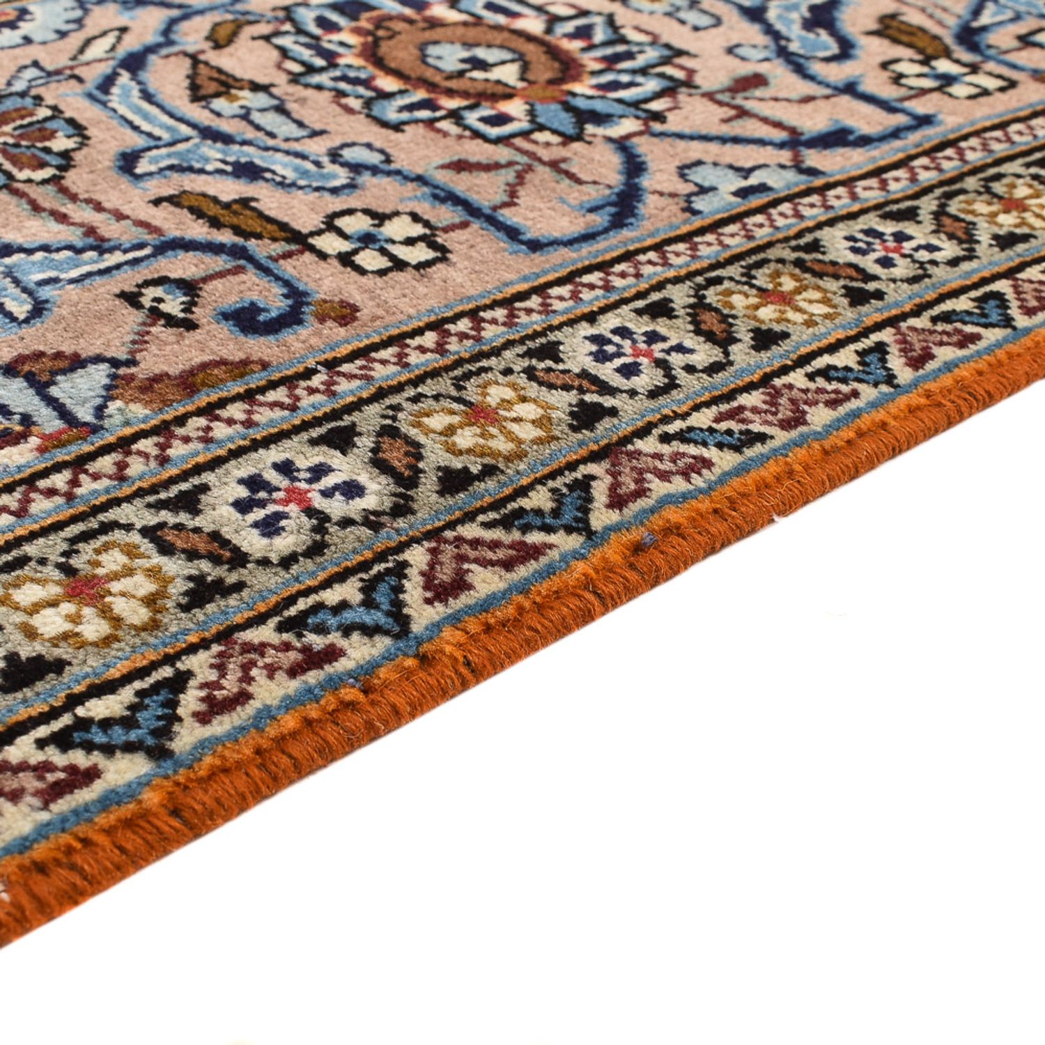 Tapis persan - Keshan - 356 x 240 cm - beige