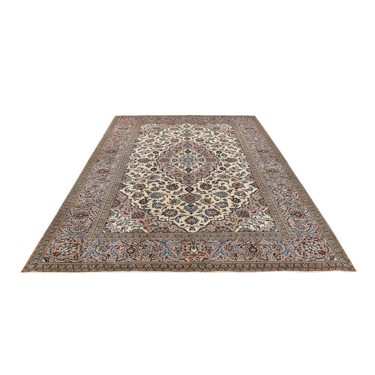 Perserteppich - Keshan - 356 x 240 cm - beige