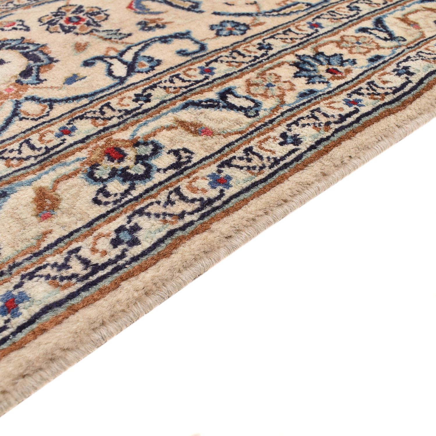 Perserteppich - Keshan - 348 x 252 cm - beige