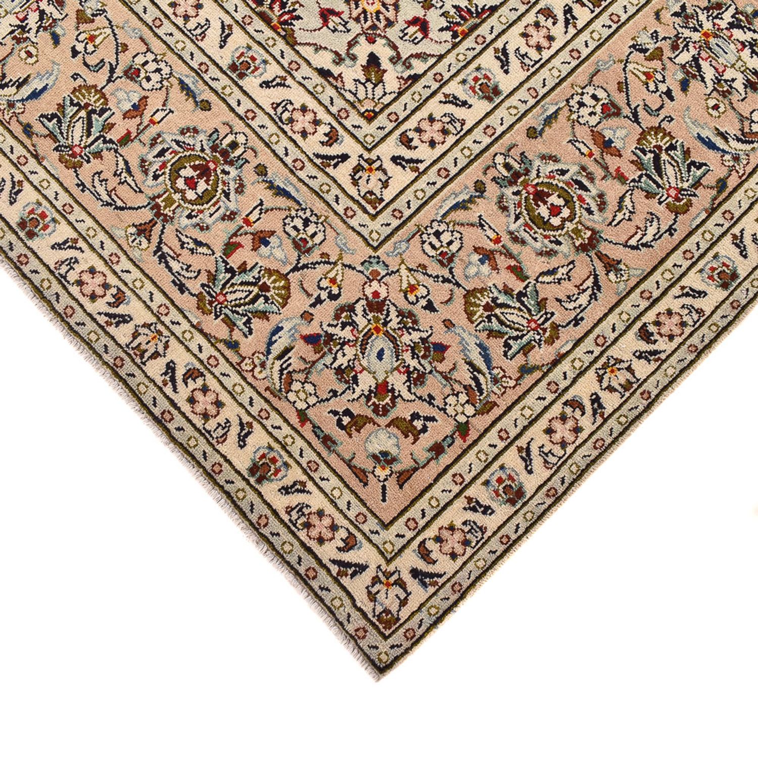 Perserteppich - Keshan - 350 x 246 cm - beige