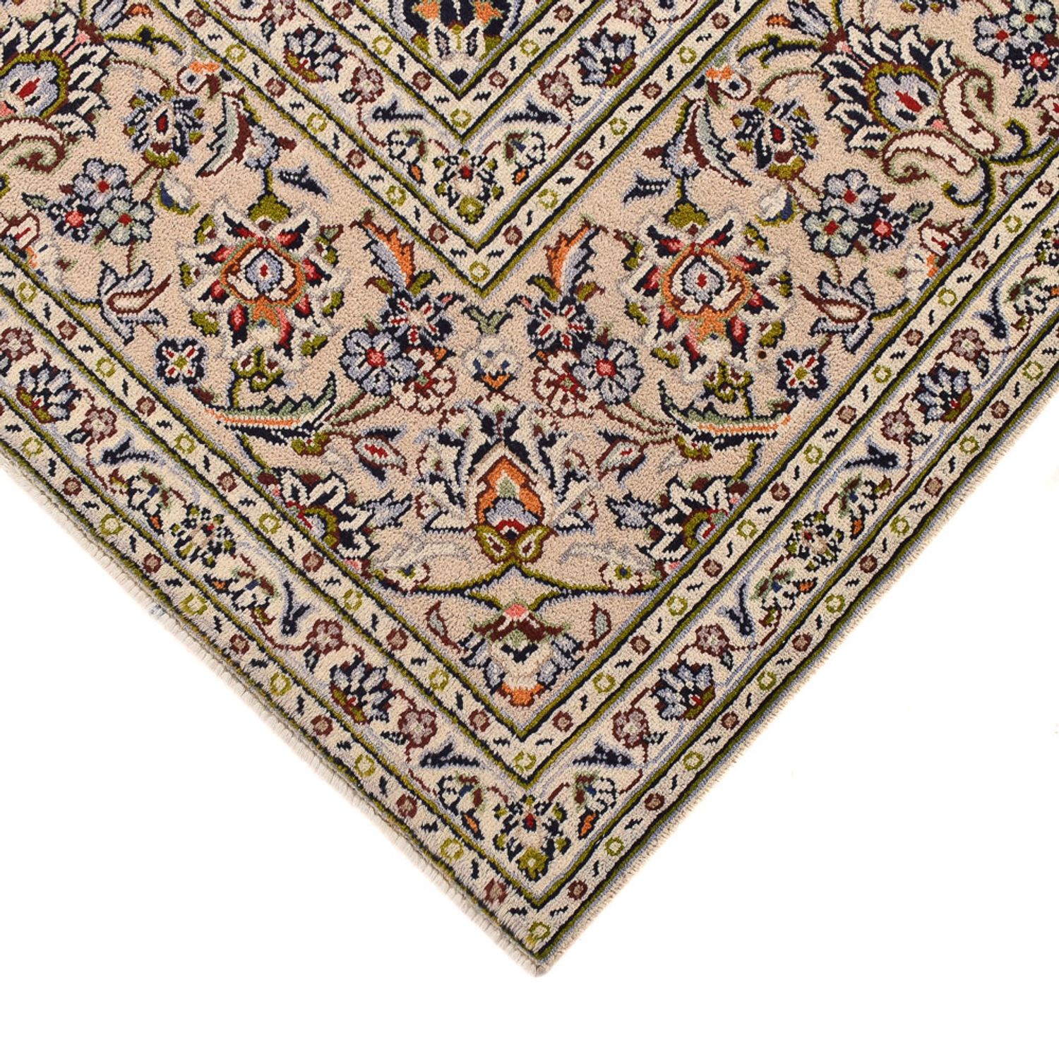 Tapis persan - Keshan - 346 x 246 cm - beige