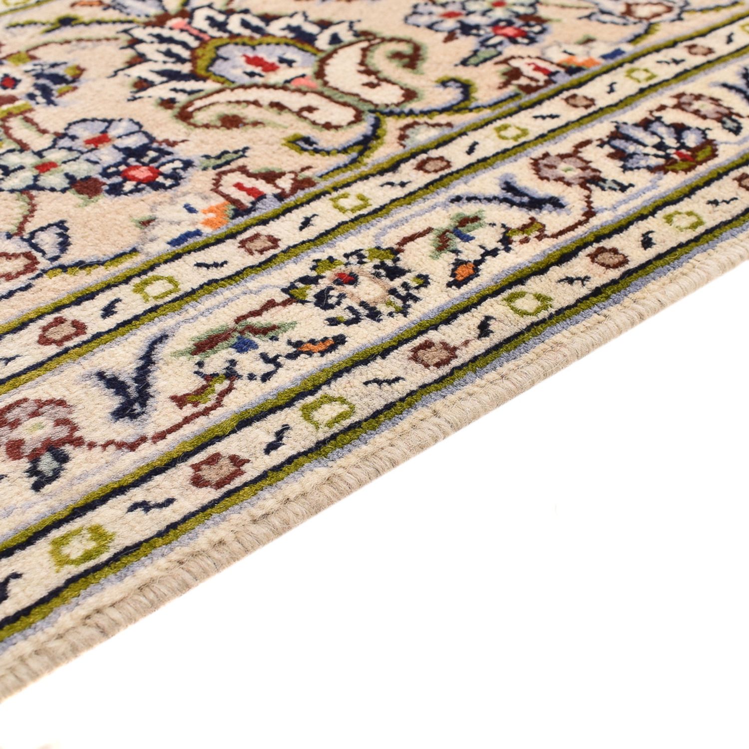 Tapis persan - Keshan - 346 x 246 cm - beige