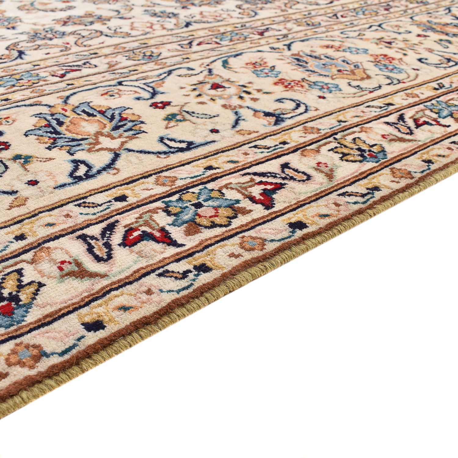 Perserteppich - Keshan - 356 x 247 cm - beige