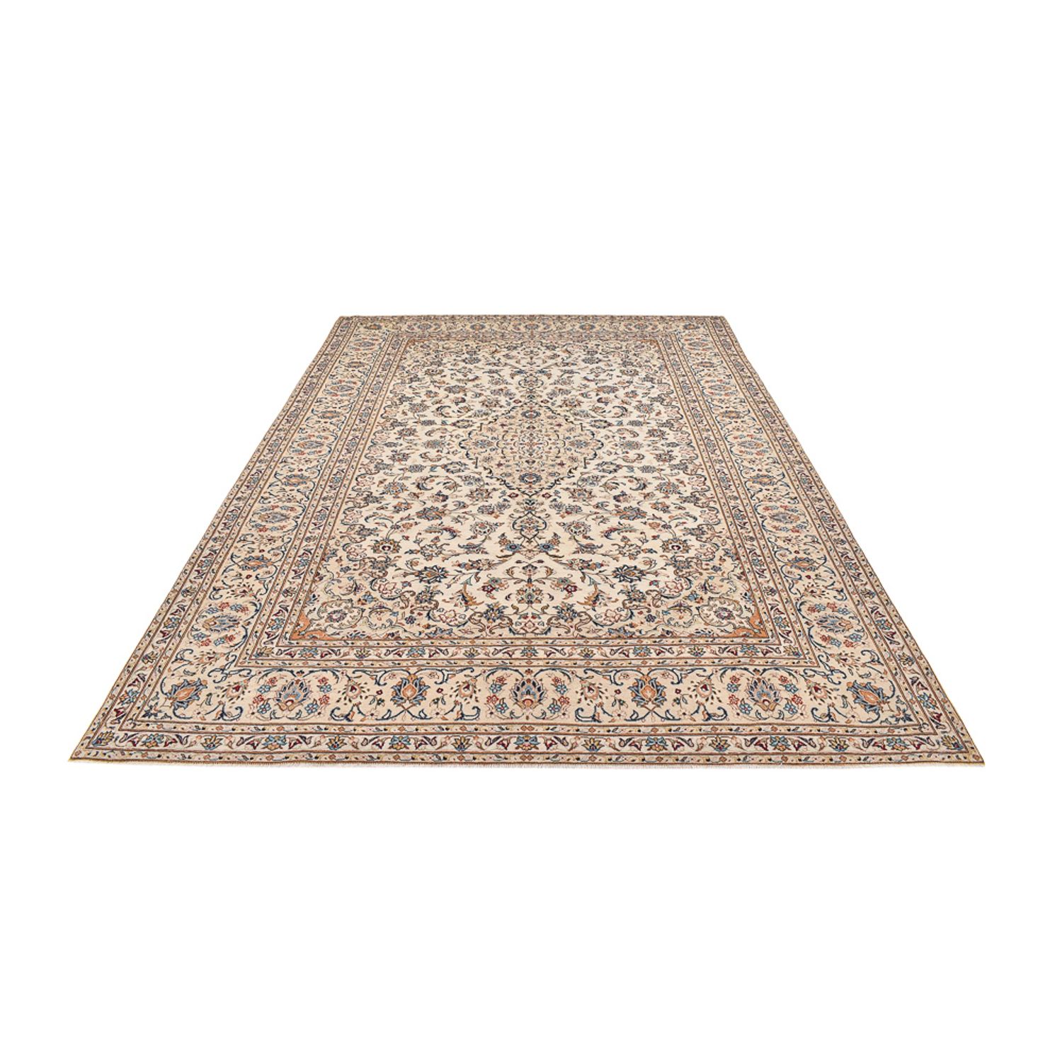 Perserteppich - Keshan - 356 x 247 cm - beige