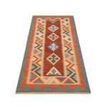 Tapis de couloir Tapis Kelim - Oriental - 196 x 88 cm - multicolore