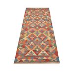 Tappeto corsia Tappeto Kelim - Orientale - 237 x 86 cm - multicolore