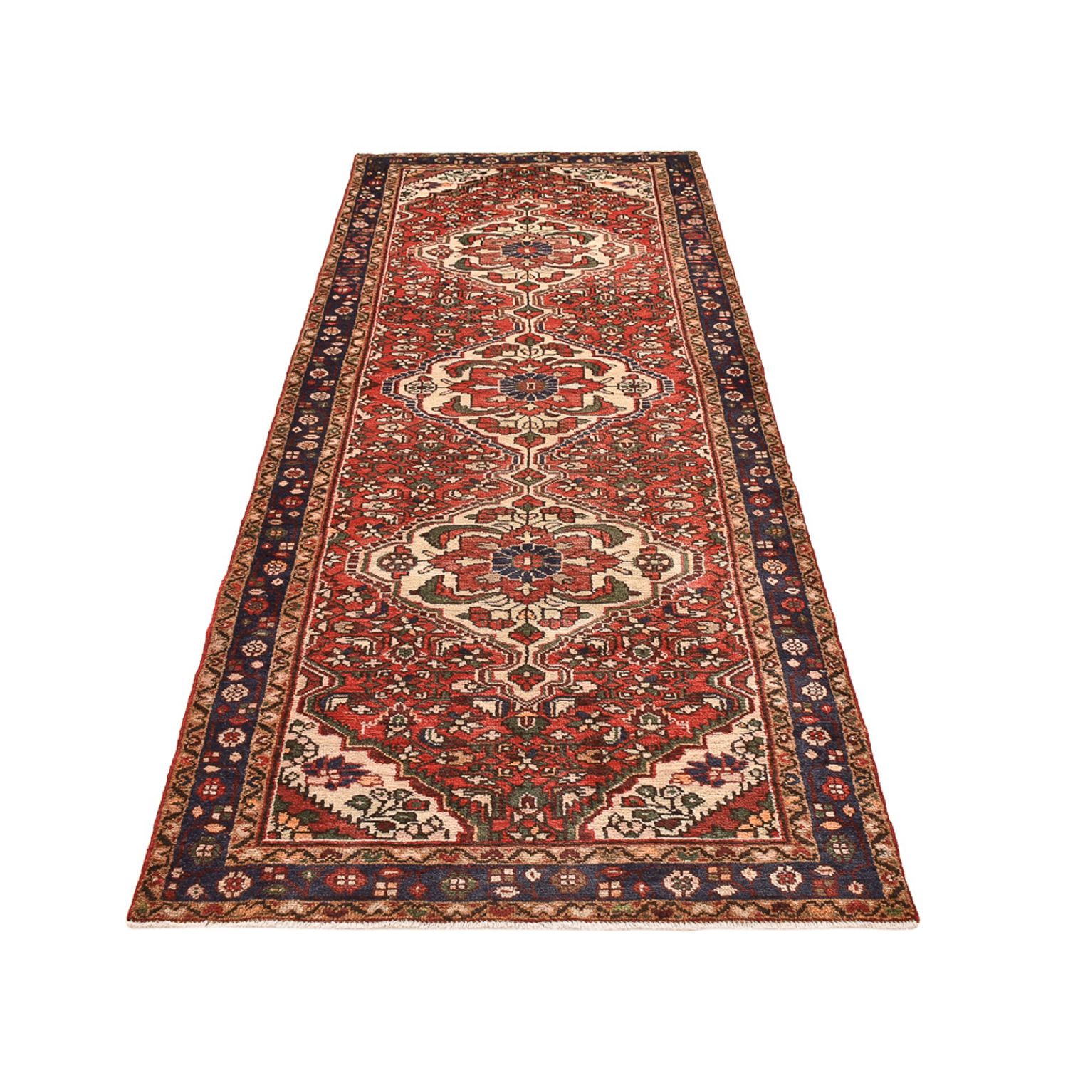 Tapis de couloir Tapis persan - Nomadic - 305 x 105 cm - rouille